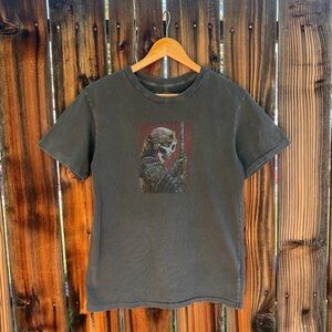 Steady Threads exclusive skeleton samurai graphic T-shirt, sizes S-XL